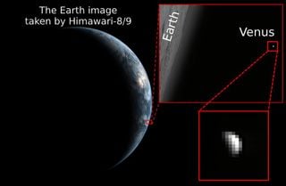 Increible: los satélites meteorológicos terrestres muestran las variaciones temporales de las nubes de Venus