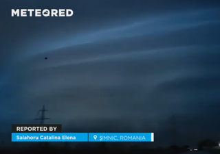 ¡Varias tormentas supercelulares provocan grandes daños en el sur de Rumanía! A su paso dejaron granizo de gran tamaño