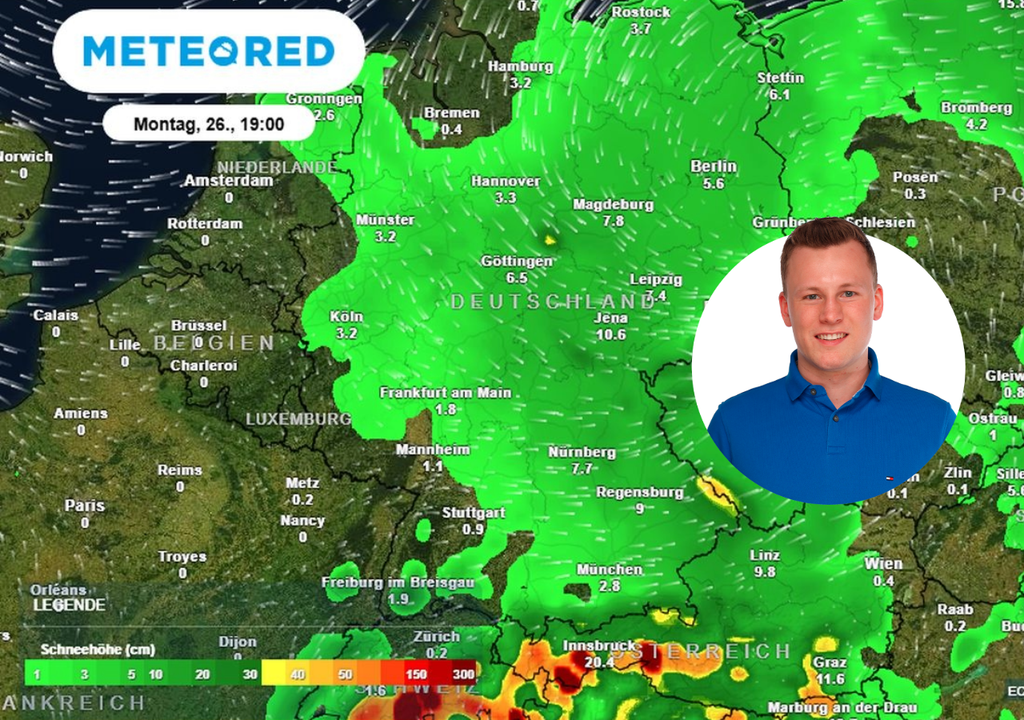 schnee, deutschland, montag Am Montag dürfte in vielen Landesteilen von Deutschland eine Schneedecke liegen.