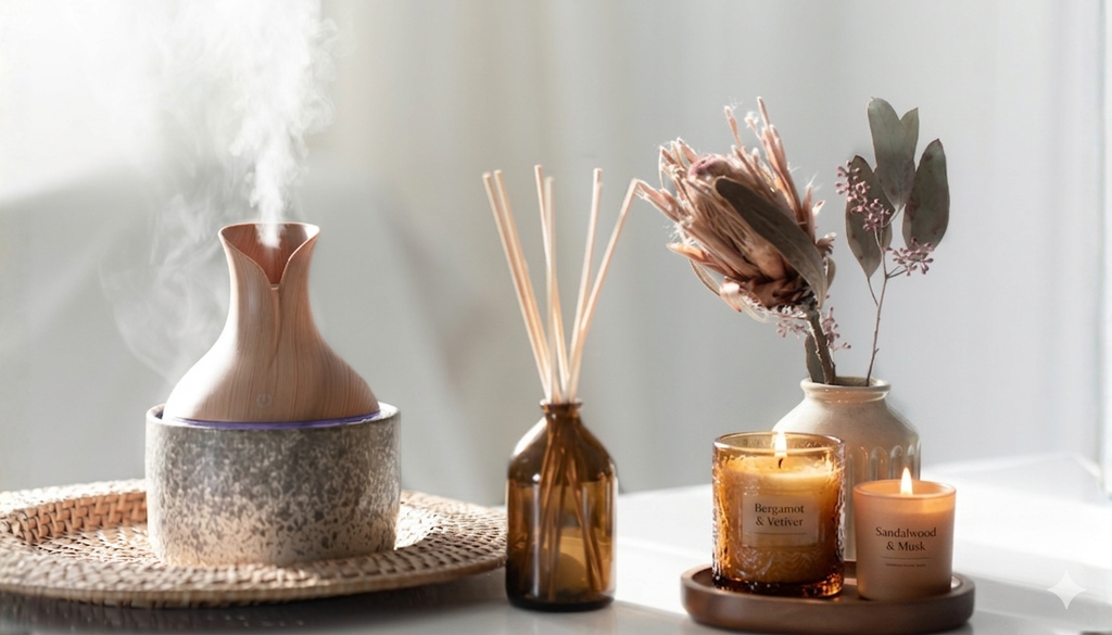 Lo que parece un rincón de calma —velas, difusores e incienso— también puede ser una fuente silenciosa de contaminación dentro del hogar.