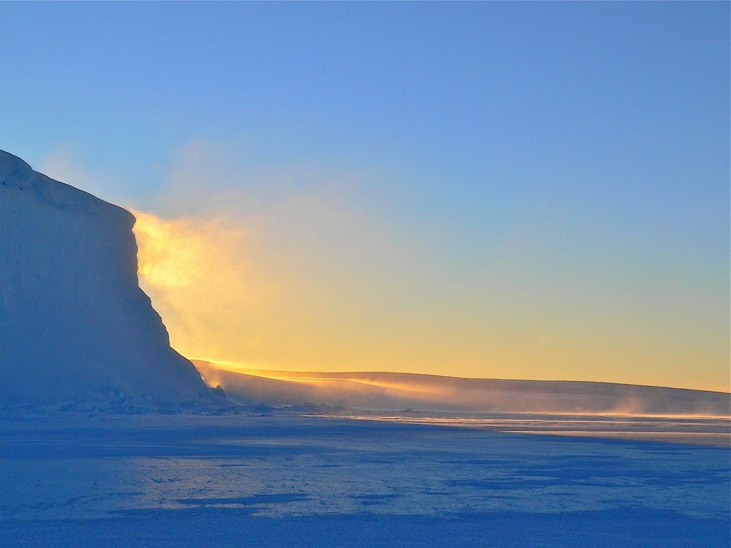 Les variations de la vitesse du vent en surface ont un impact sur le complexe système climatique de l'Antarctique / Pixabay.