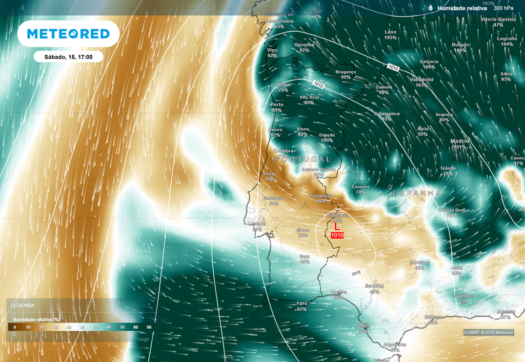 Mesmo o ar frio não sendo particularmente intenso, o forte aquecimento diurno e a elevada radiação solar desta época do ano poderão fornecer energia suficiente para favorecer a convecção, sobretudo onde exista humidade suficiente nos níveis baixos e médios da atmosfera.