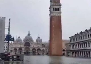 Venecia afectada por la peor inundación desde 1966