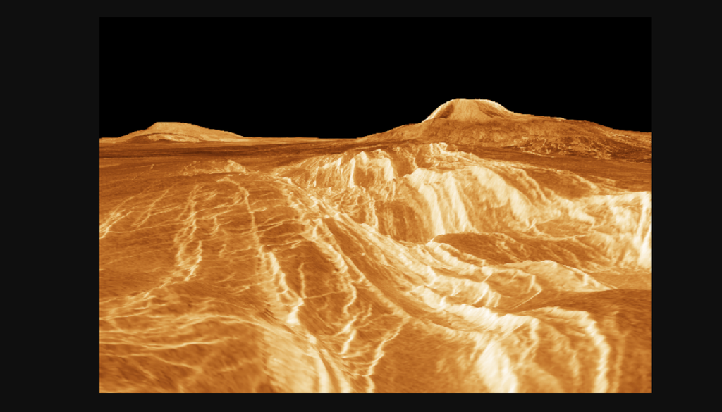 Venere Esempio delle rift valleys sulla superficie di Venere. Credit: NASA