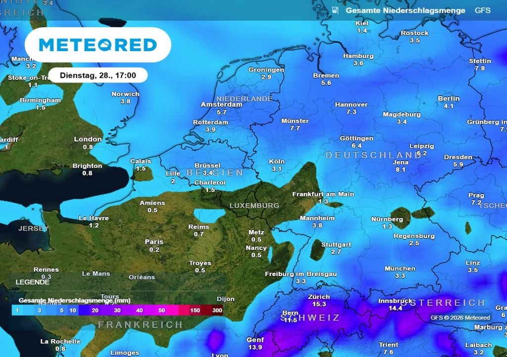 regen, wetter, deutschland Einzelne Schauer und Gewitter bringen bis nächste Woche Niederschlag. Viel wird es aber nicht sein.