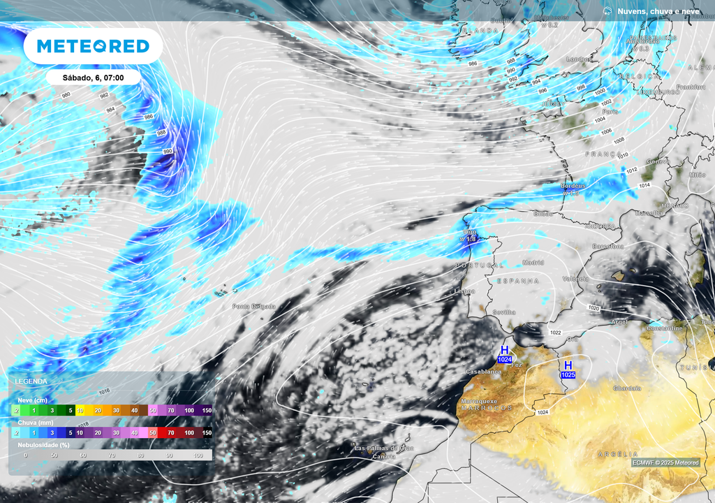 Mapa atmosférico Mapa atmosférico