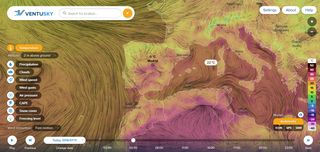 VentuSky: portal meteorológico de mapas interactivos