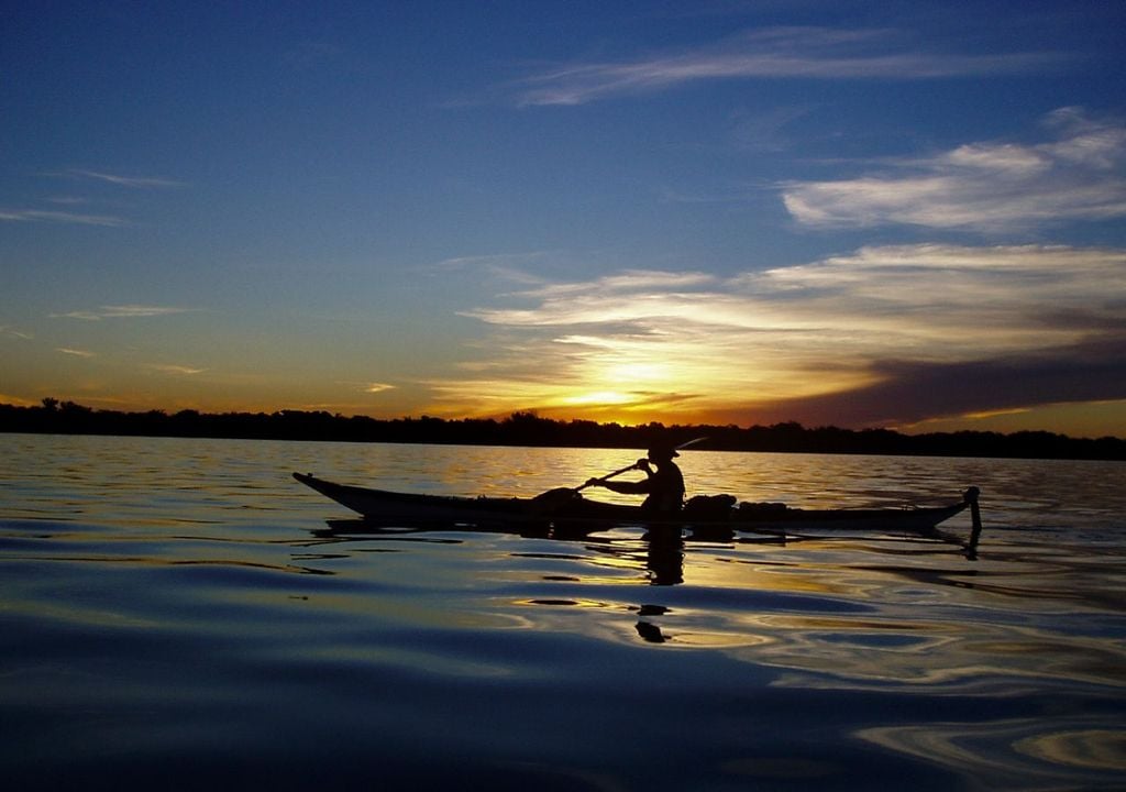 Travesía en kayak por el Río Uruguay