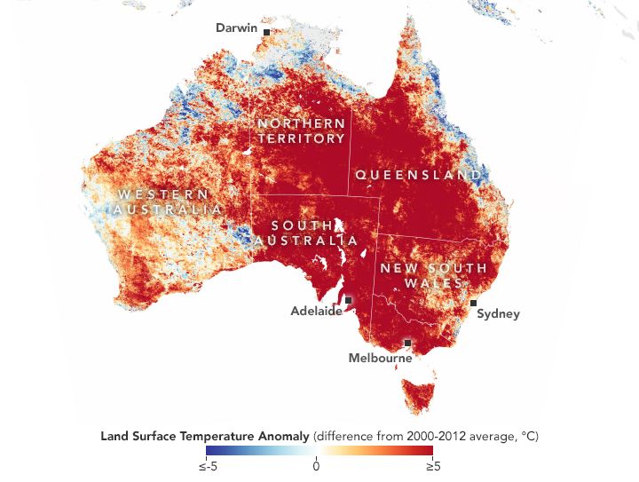 Verano Abrasador En Australia Verano Abrasador En Australia