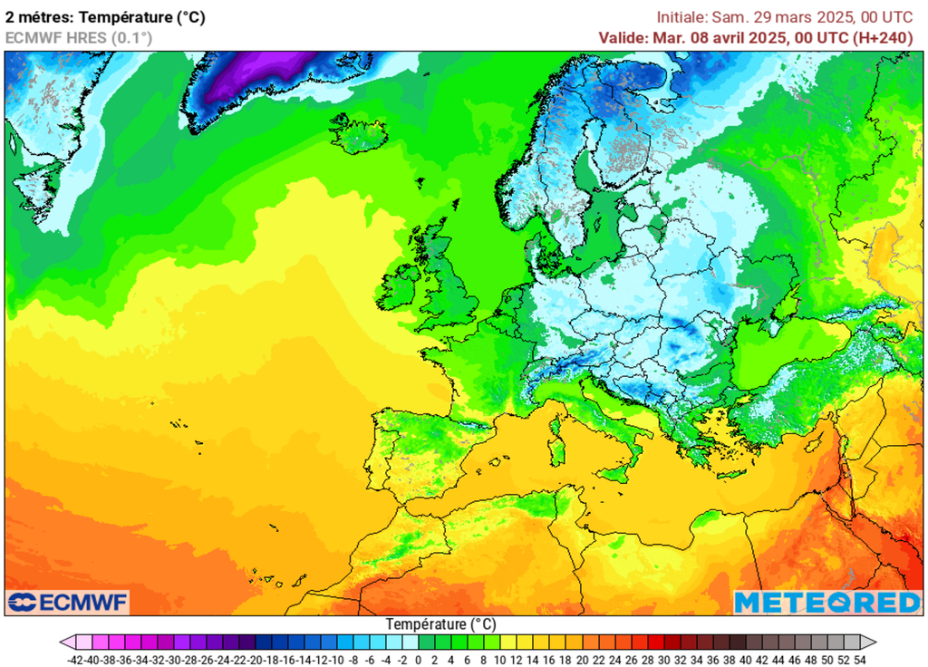 Le gel devrait rester hors de nos frontières jusqu'au 10 avril au moins.
