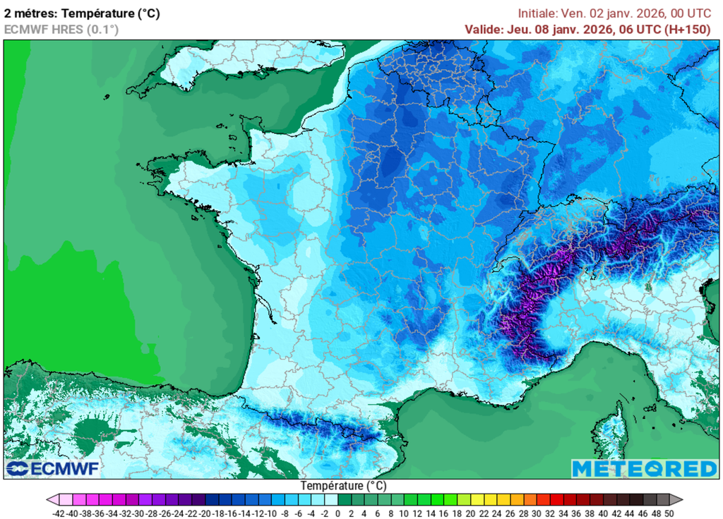 De fortes voire très fortes gelées sont prévues en France.