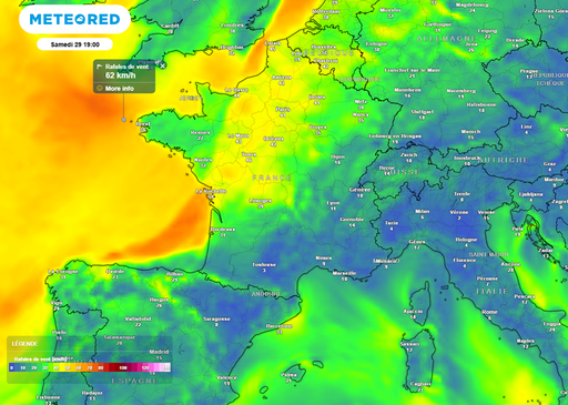 Vers des risque de coups de vent ou de tempêtes la semaine prochaine en France ?