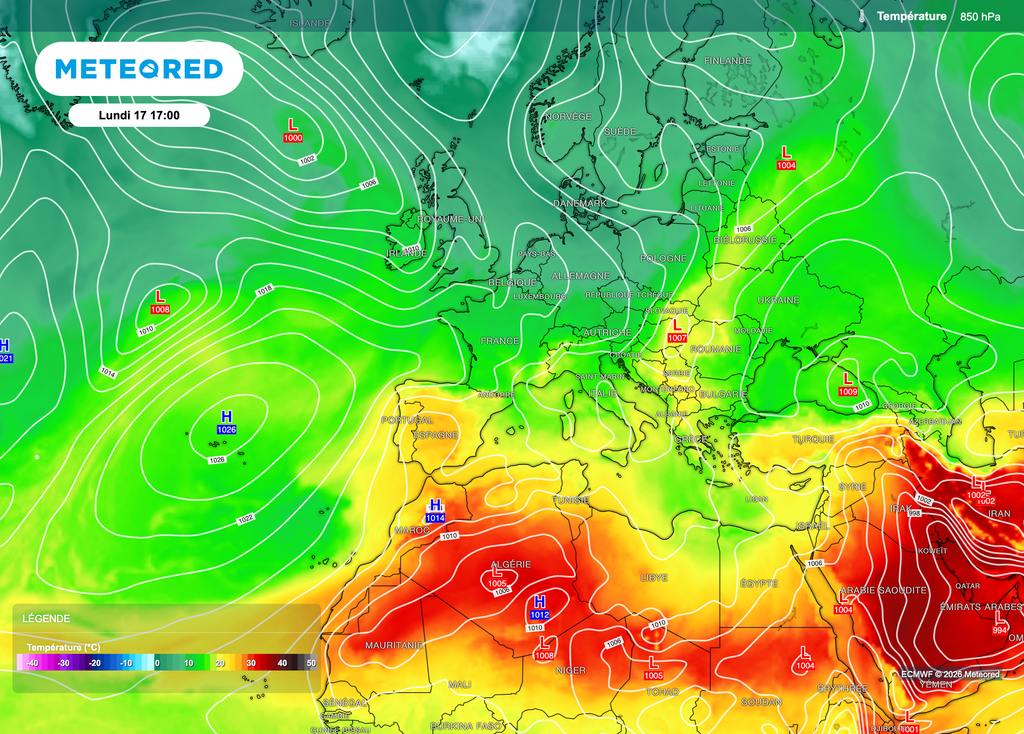 La masse d'air sera encore douce mais bien plus respirable qu'en ce moment ! La masse d'air sera encore douce mais bien plus respirable qu'en ce moment !