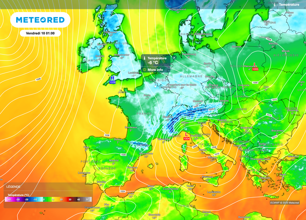 Après le gros redoux de ce week-end, le froid va rapidement revenir la semaine prochaine. Après le gros redoux de ce week-end, le froid va rapidement revenir la semaine prochaine.