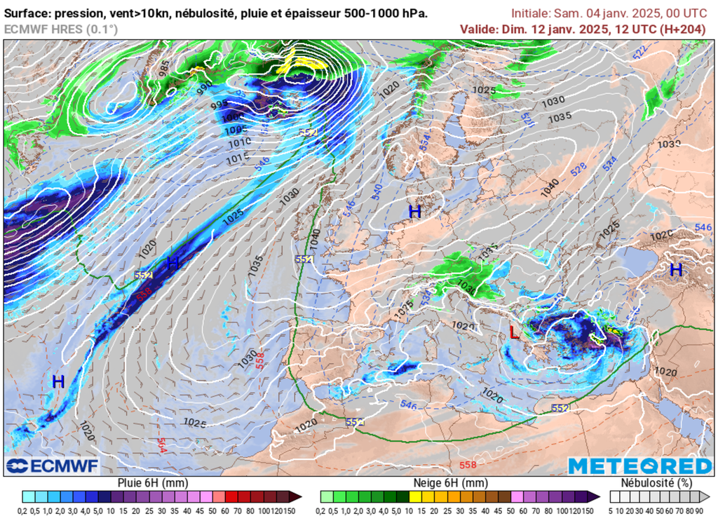 Blocage anticyclonique la semaine suivante. Météo froide en perspective. Blocage anticyclonique la semaine suivante. Météo froide en perspective.