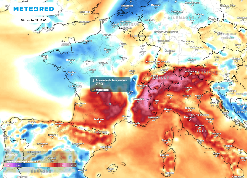 Au cours du week-end, un redoux assez net s'invitera par le sud du pays.