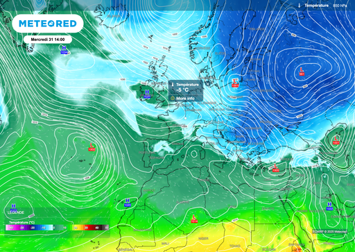 Mise &agrave; jour : vers un froid glacial et neige pour le d&eacute;but d'ann&eacute;e ou bien grande douceur ? Voici les pr&eacute;visions m&eacute;t&eacute;o