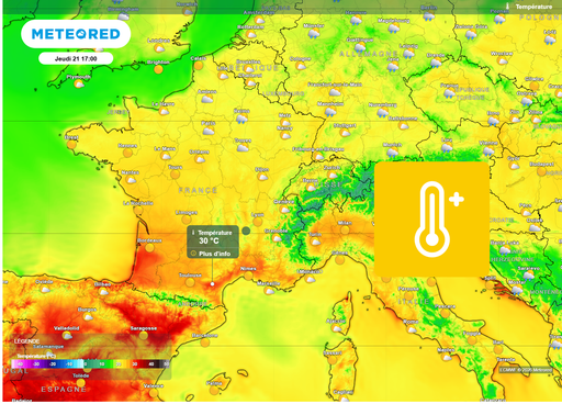 Vers un gros coup de chaud en France : 30&deg;C d&egrave;s vendredi, mais le risque d'un sc&eacute;nario alternatif existe