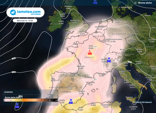 Vers un important nuage de sable au-dessus de la France !