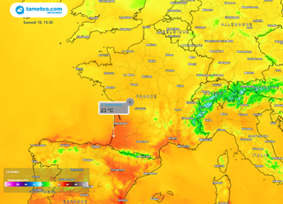 Vers un pic de chaleur en France : où va-t-il faire le plus chaud cette semaine ? 