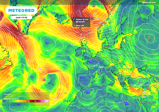 Vers un risque de coup de vent en France ? D&eacute;couvrez les tendances m&eacute;t&eacute;o