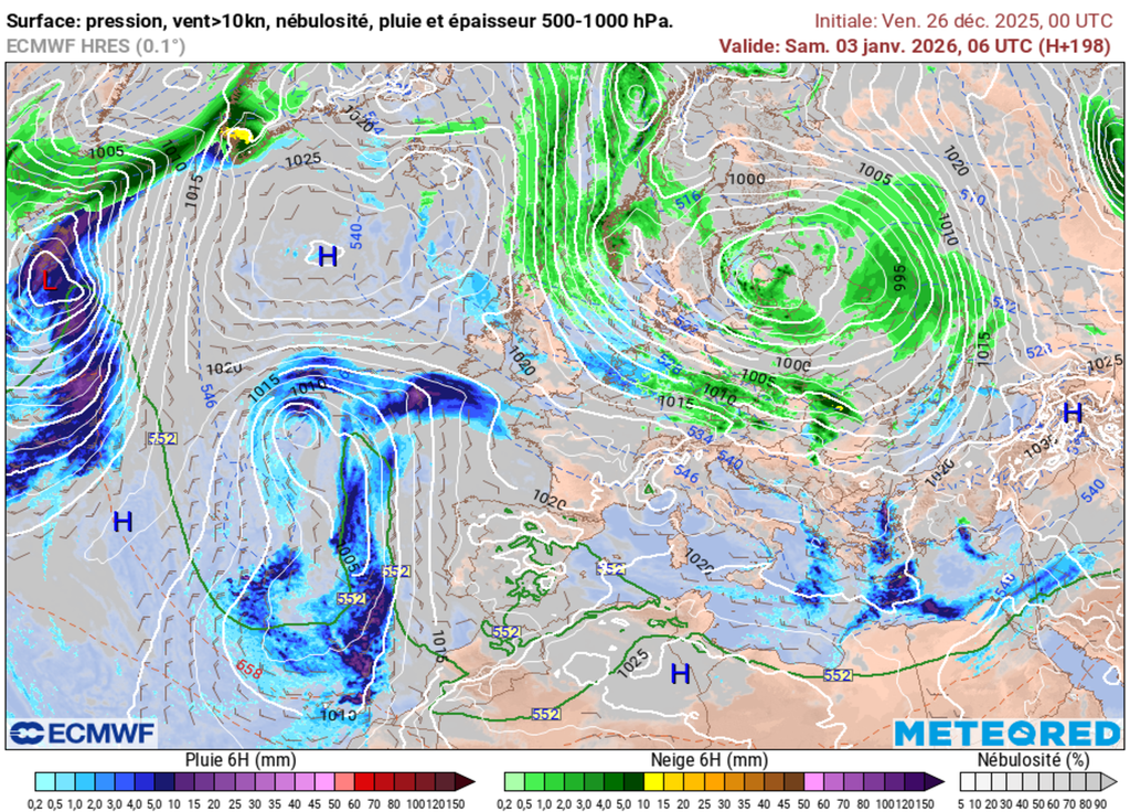 Un contexte plus dépressionnaire est envisagé d'ici la rentrée scolaire.