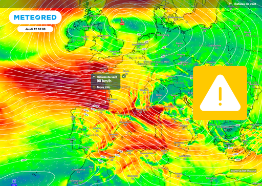 Vers un risque de coups de vent voire de temp&ecirc;te en France ? Voici les pr&eacute;visions m&eacute;t&eacute;o