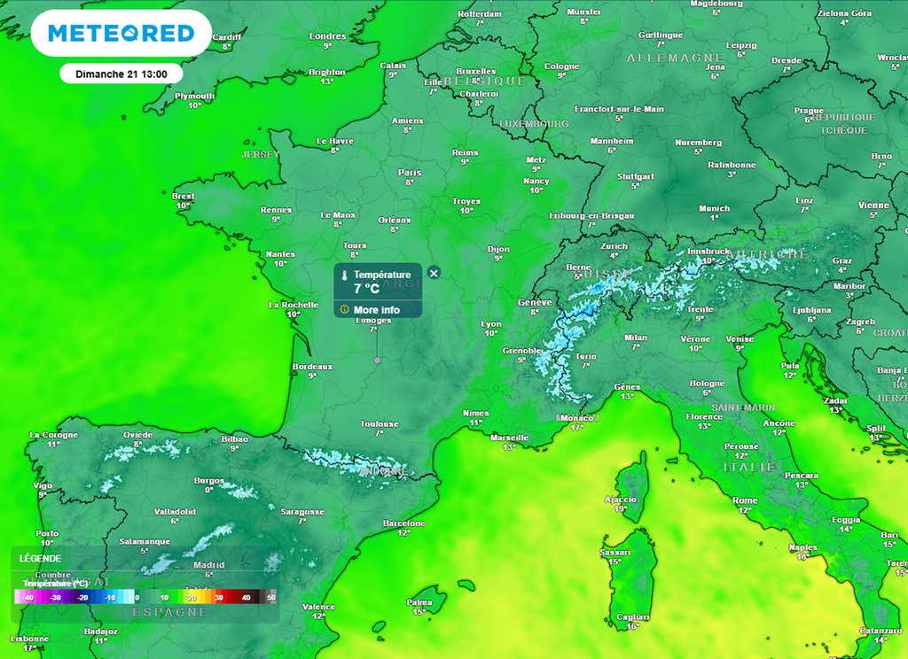 Malgré une légère baisse au cours du week-end, le froid ne sera toujours pas d'actualité... Malgré une légère baisse au cours du week-end, le froid ne sera toujours pas d'actualité...