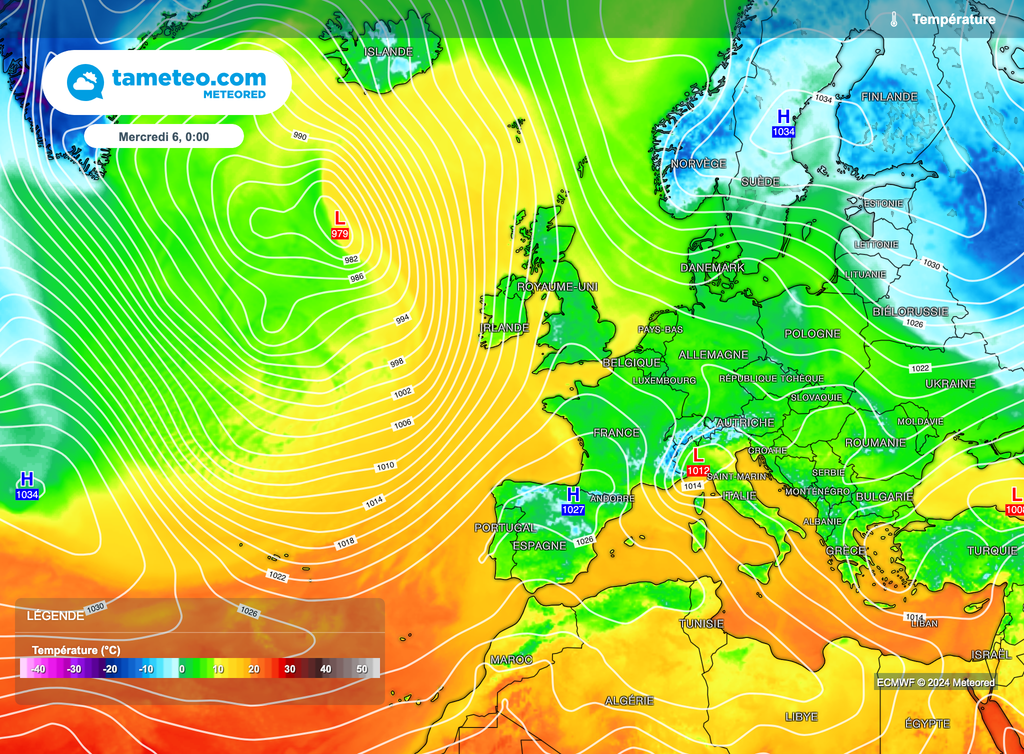 La France se trouvera au carrefour des centres d'action.