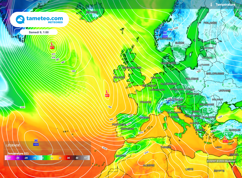 La douceur devrait gagner d'ici le milieu de semaine.