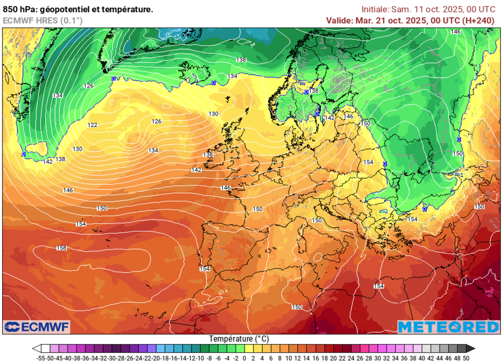Douceur sur la France pour la fin octobre. Douceur sur la France pour la fin octobre.