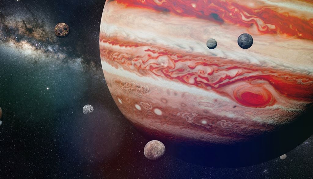 Der Planet Jupiter sorgte durch seine Bahn für besondere Ballungszentren oder Staubfallen