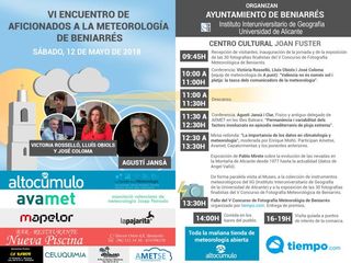 VI Encuentro de Aficionados a la Meteorología