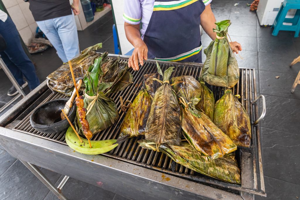 Alimentos cocinados a la parrilla