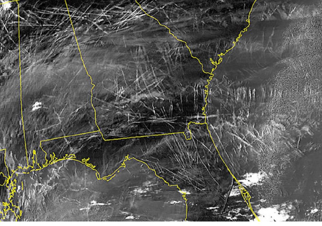 aviones estelas de condensacion eeuu