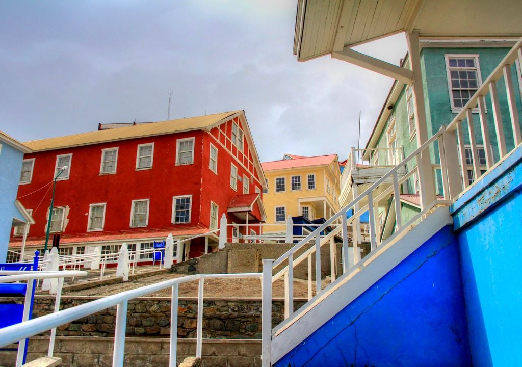 Antigua ciudad minera de Sewell, Región de O'Higgins.