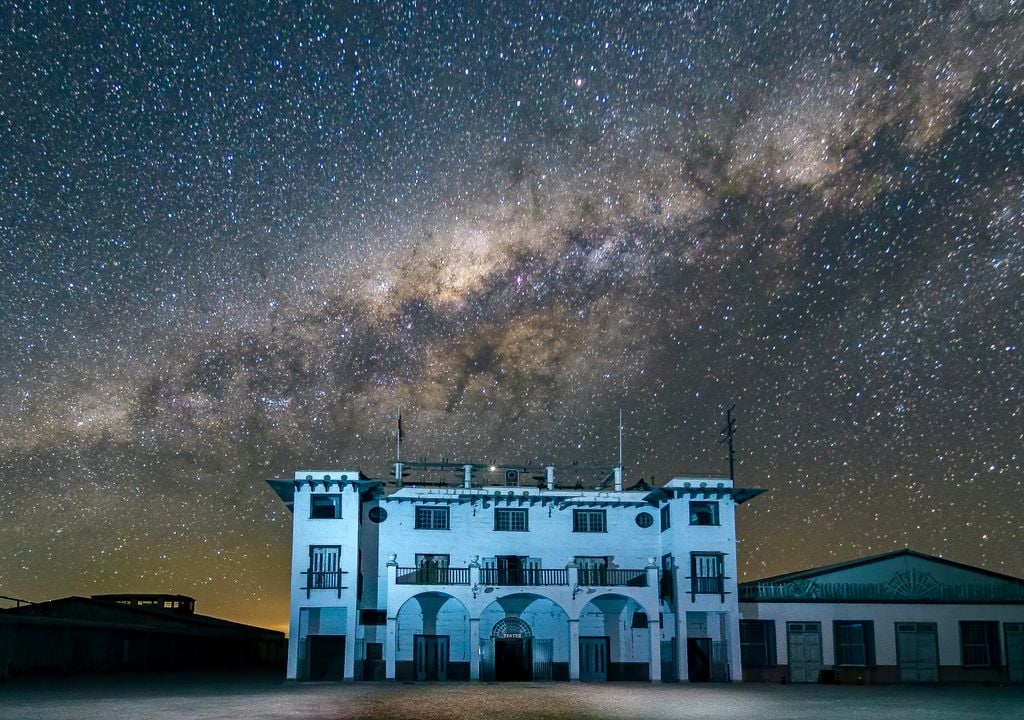 Ex Oficina Salitrera Chacabuco.