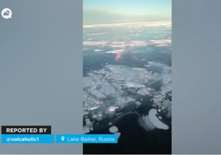 Video: sorprendente experimento en el Lago Baikal, Rusia