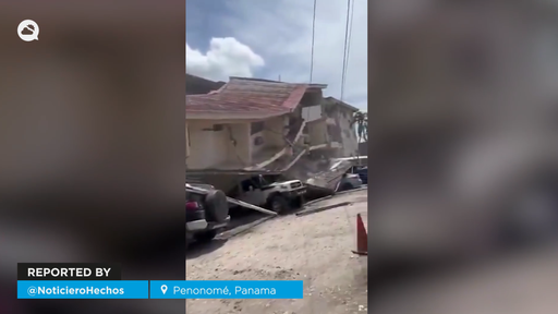 Video sorprendente sobre el terremoto de magnitud 7.7 en Panam&aacute;: dej&oacute; decenas de lesionados y da&ntilde;os irreversibles