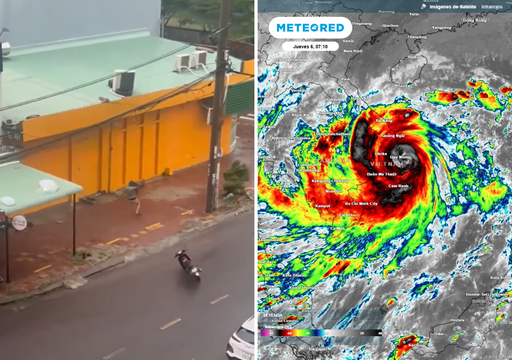 Video: tifón Kalmaegi toca tierra en Vietnam y deja lluvias torrenciales y vientos extremos antes de llegar a Tailandia