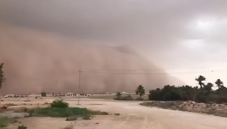 Una gran tormenta de arena barre el desierto de Al-Muthanna y desata el caos en el sur de Irak: el v&iacute;deo del fen&oacute;meno