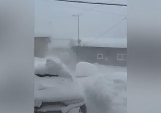 V&iacute;deo: un 'blizzard' imparable congela Hokkaido, la segunda isla m&aacute;s grande de Jap&oacute;n
