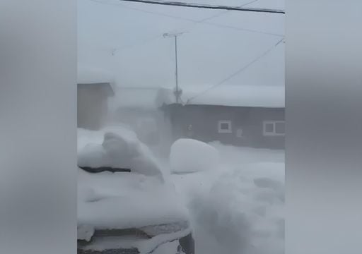V&iacute;deo: un 'blizzard' imparable congela Hokkaido, la segunda isla m&aacute;s grande de Jap&oacute;n