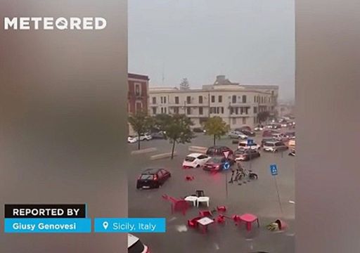 Video viral: la ocurrencia de lluvias torrenciales dieron paso a severas inundaciones en Sicilia, Italia