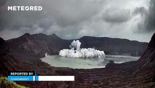 Video viral: registran una erupci&oacute;n freatomagm&aacute;tica en el volc&aacute;n Taal, Filipinas