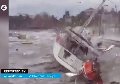 Video viral: vientos extremos de m&aacute;s de 100 km/h ocasionan muerte y destrucci&oacute;n en Estambul, Turqu&iacute;a
