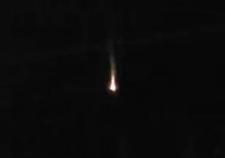 Videos de la bola de fuego en el cielo de Chubut: ¿meteoro o chatarra espacial?