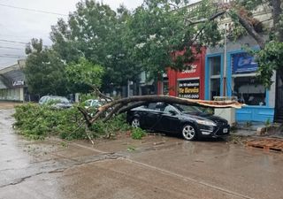 Videos de las tormentas severas y los destrozos en: Bragado, Zárate, Pilar, centro de Argentina y Uruguay