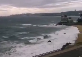 Videos: Fuerte viento ha afectado a varias regiones este lunes