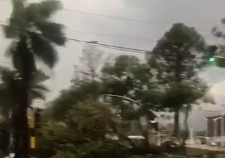 Videos: Nach brutaler Hitze gibt es in Argentinien schwere Unwetter!